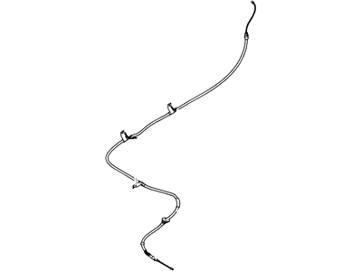 Ford Escape Parking Brake Cable - 8L8Z-2853-A