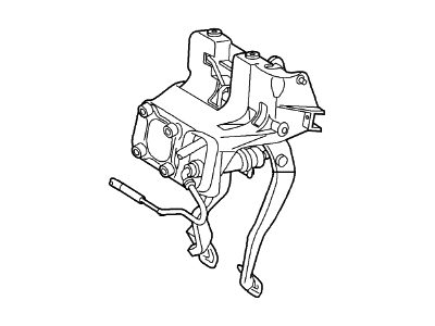 2002 Lincoln LS Clutch Master Cylinder - XR8Z-7A543-AA