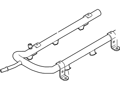 Ford Edge Fuel Rail - AT4Z-9F792-A