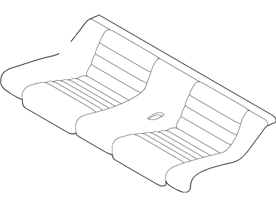 Ford Mustang Seat Cover - AR3Z-7663804-DC