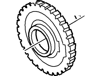 Ford YW4Z-7B067-AA Hub - Ring Gear