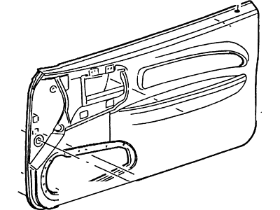 Ford F8CZ-5423943-JAD Panel Assembly - Door Trim