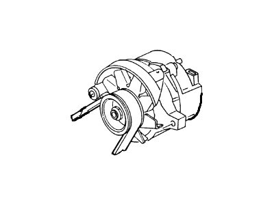 Ford F4UZ-10346-A Alternator Assembly