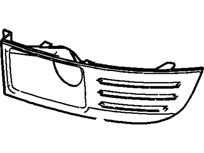 Ford DA8Z-17E810-AA Grille - Bumper