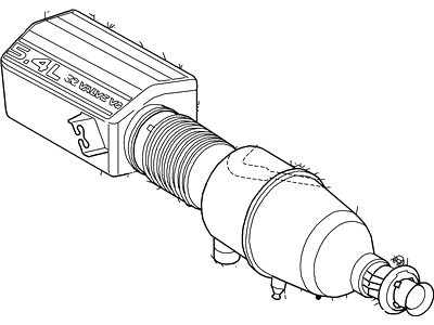 2004 Lincoln Navigator Air Duct - 2L7Z-9B659-BB