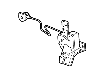 Ford 4F1Z-5443200-A Lock Assembly