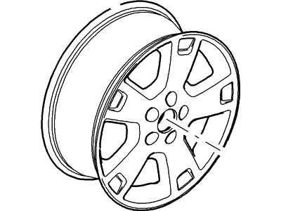 Ford 6F2Z-1007-G Wheel Assembly