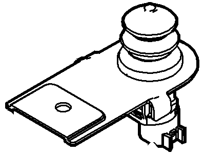 2008 Ford Crown Victoria Door Jamb Switch - 6W7Z-19A434-B