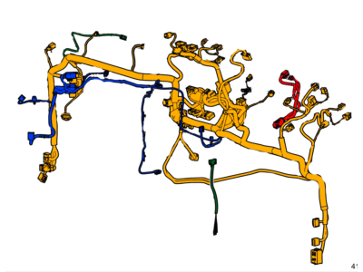 Ford BL3Z-14401-X Wiring Assembly - Main