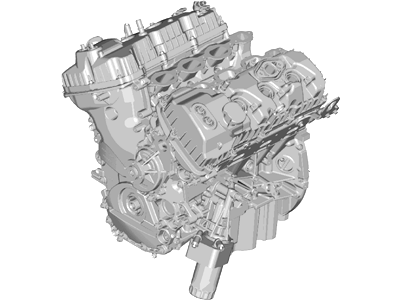 Ford DK4Z-6006-G Service Engine Assembly