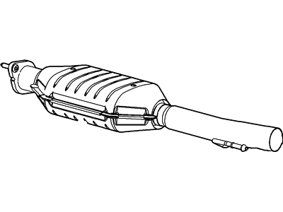 Ford 8M6Z-5E212-A Catalytic Converter Assembly