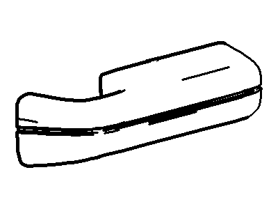 Ford 4L3Z-1824140-AAB Door Armrest Assembly