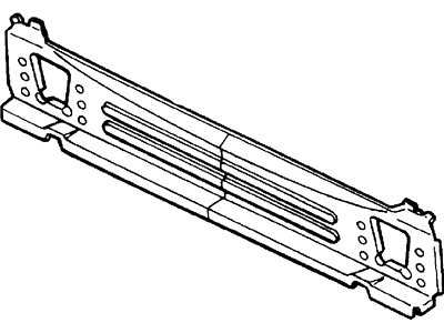 Ford YS4Z-7440320-SA Panel Assembly - Back - Lower