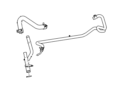 Ford 5L3Z-18663-AA Tube - Heater Water