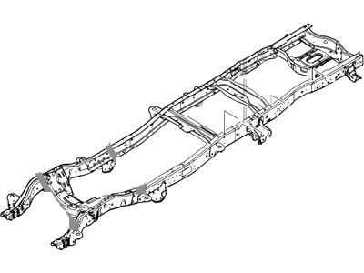 2008 Ford F-250 Super Duty Axle Beam - 7C3Z-5005-BA