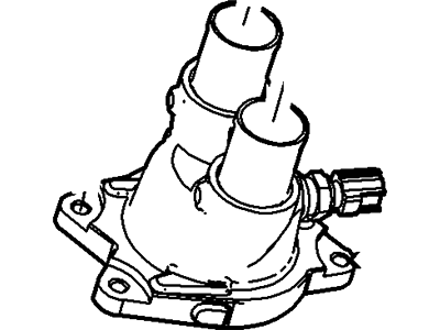 Ford GT Thermostat Housing - 4G7Z-8A586-AD