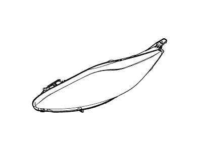 Ford Fiesta Headlight - BE8Z-13008-BCP