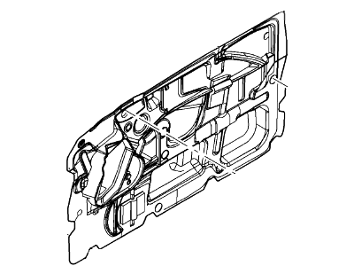 Ford 7S4Z-61237A04-A Shield - Water Splash