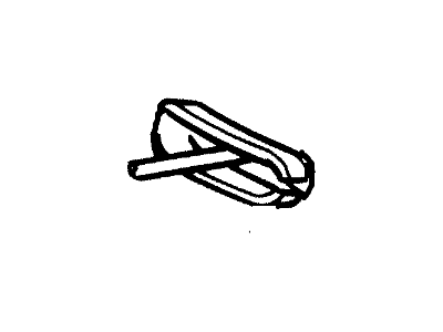 Ford Parking Brake Cable - F9ZZ-2A603-BA