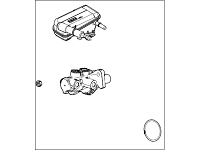 Ford Brake Master Cylinder - AE8Z-2140-C