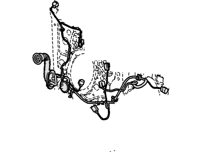 Ford AS4Z-14630-AA Wire Assembly - Jumper