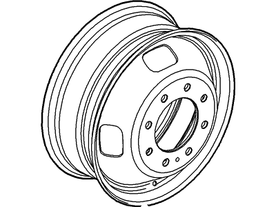 Ford F-350 Super Duty Spare Wheel - 6C3Z-1015-W