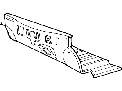 Ford XF2Z-1601610-AA Panel Assembly - Dash