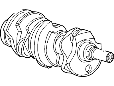 2004 Mercury Sable Crankshaft - F7DZ-6303-AA