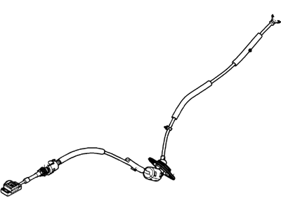 Ford Flex Shift Cable - 8A8Z-7E395-A