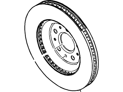 Ford GG1Z-1125-A Rotor Assembly - Brake