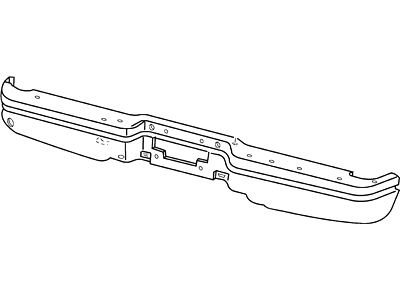 2003 Ford Excursion Bumper - YC3Z-17906-AA