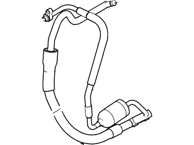 Ford 6L1Z-19D850-BA Tube - Compressor To Manifold