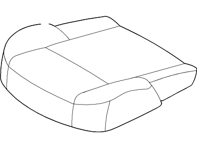2014 Lincoln MKT Seat Cover - DE9Z-7462901-AB