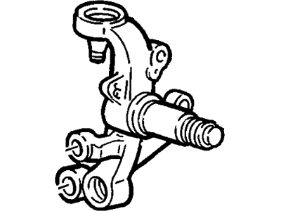 2007 Ford Taurus Spindle - 3F1Z-4A013-AA