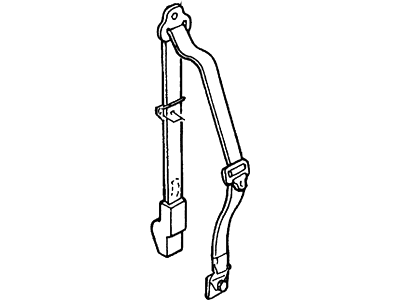 Ford Escort Seat Belt - F7CZ-54611B08-AAC