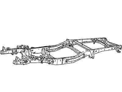 2000 Ford F-150 Axle Beam - YL3Z-5005-DA