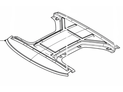 Ford 5G7Z-6303408-AA Reinforcement - Roof Panel