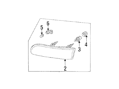 Ford F2DZ-13008-A Headlamp Assembly