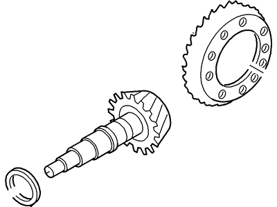 Ford 3W7Z-4209-AA Gear And Pinion Assembly