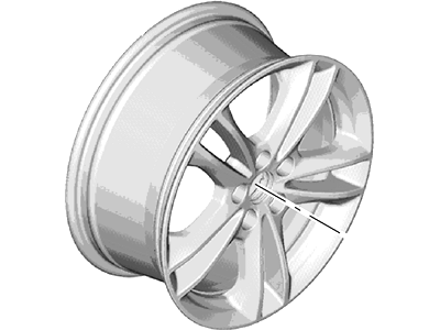 Ford DS7Z-1007-Q Wheel Assembly