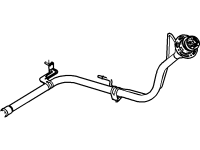 2012 Ford Fusion Fuel Filler Neck - AE5Z-9B178-AA