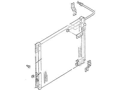 Ford E7TZ19712A Condenser Assembly