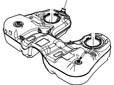 Ford AE9Z-9002-A Fuel Tank Assembly