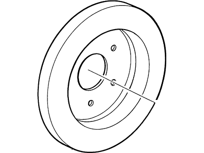 Ford F1VY-2C026-A Rotor Assembly