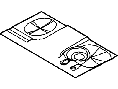 Ford 9E5Z-5411180-A Insulator - Floor