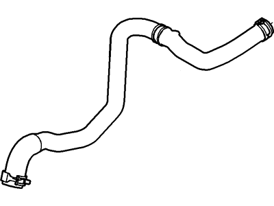 2007 Lincoln MKZ Cooling Hose - 6E5Z-8075-B