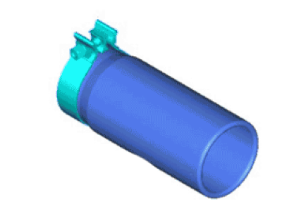 2019 Ford F-450 Super Duty Tail Pipe - HC3Z-5K238-A