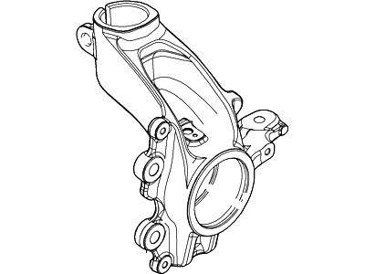 Ford Focus Steering Knuckle - CV6Z-3K185-C