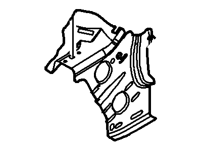 Ford 8A8Z-16D118-A Reinforcement - Hinge