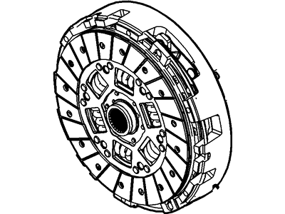 2008 Ford Mustang Pressure Plate - 7R3Z-7B546-B